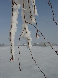 Dorfkern fotografiert aus Südwesten