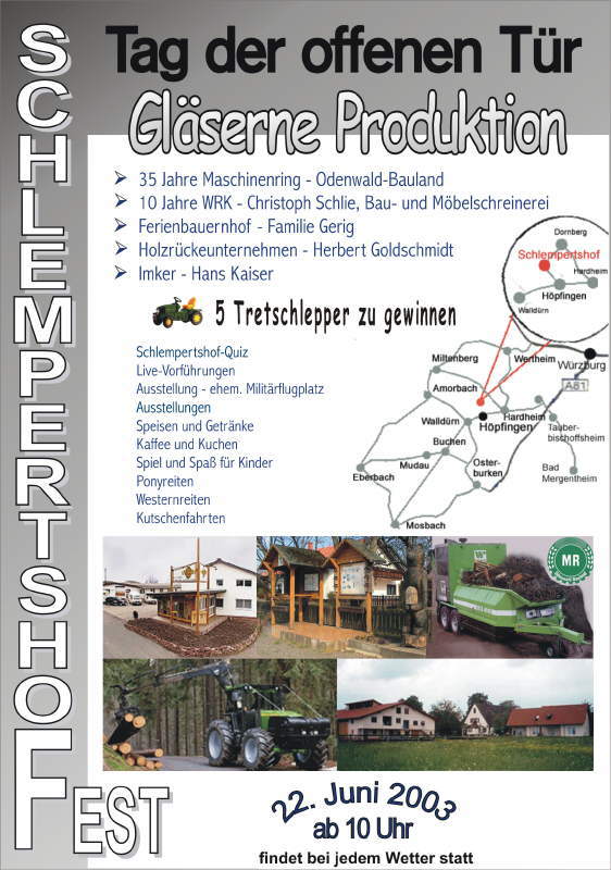 Schlempertshof-Fest 22. Juni 2003