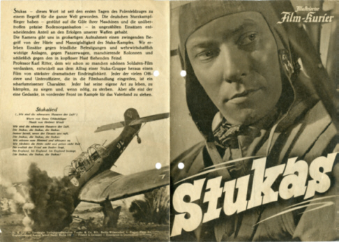 Filmheft „Stukas“